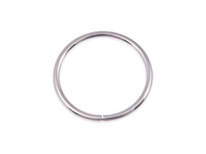 Kółko metalowe 40/4 mm nikiel