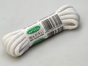 Sznurowadła sznurówki 100 % bawełny 150 cm biały 5