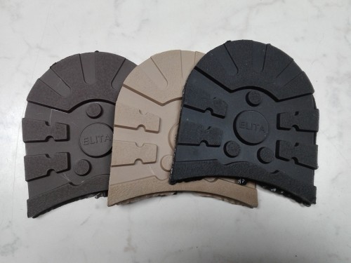  Fleki gumowe do butów traper 100 x 98 mm czarny