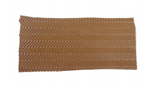 jodeła 6 beż.PNG Guma zimowa jodełka 6 mm do butów fleki 9,5 x 22 cm beżowa